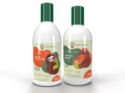 Imagem Kit Banho Infantil Hipoalergênico Shampoo 300ml Condicionador 240ml